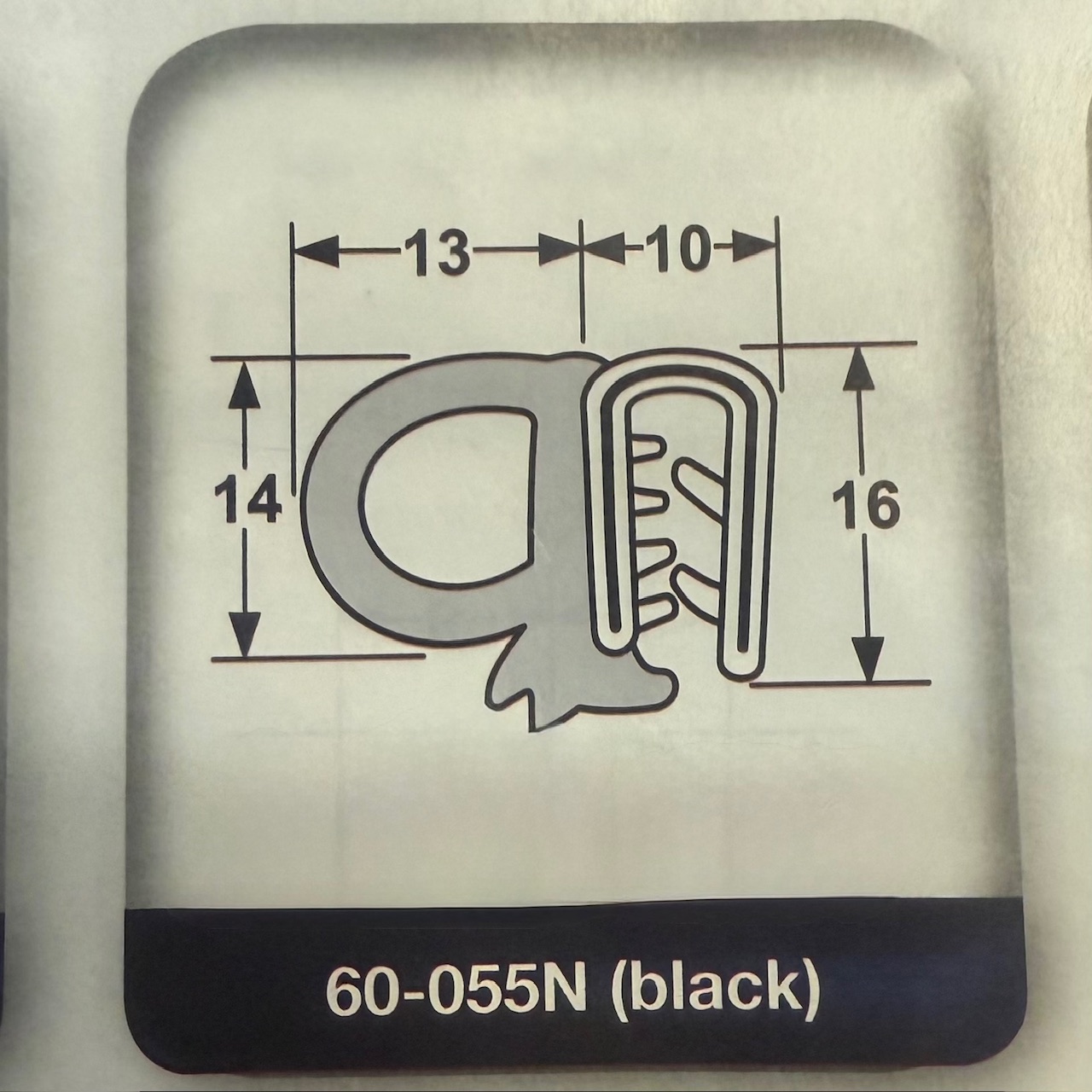 Pinchweld Door Side Blister 60-055N